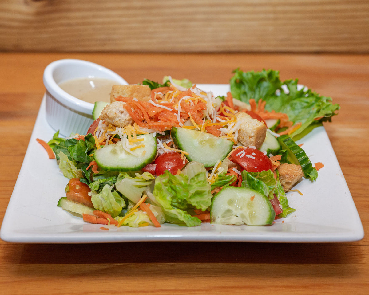 Crisp House Salad $8.95 *GFO &amp; Vegan Option