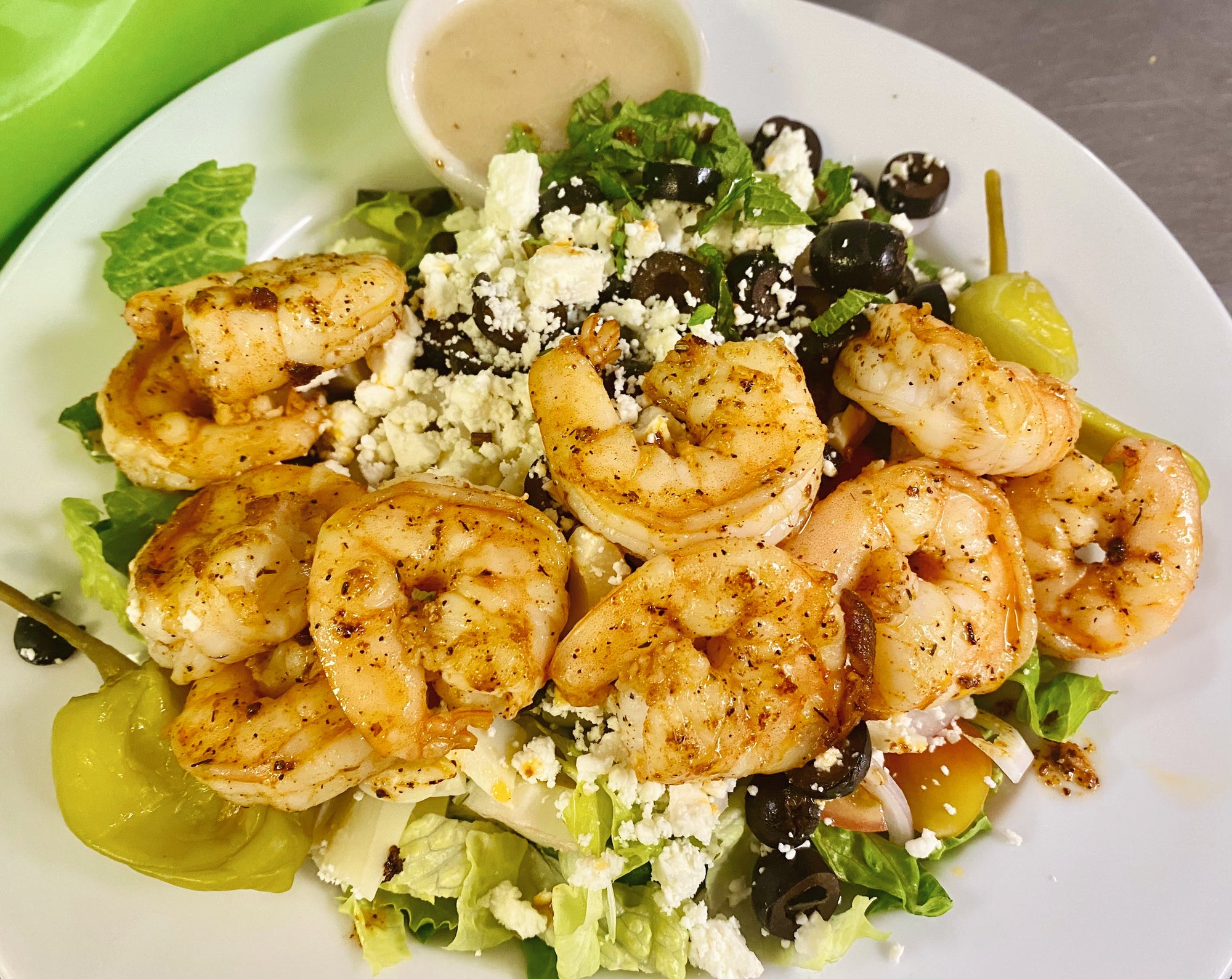 Pangea's Greek Salad $12.95 *GF