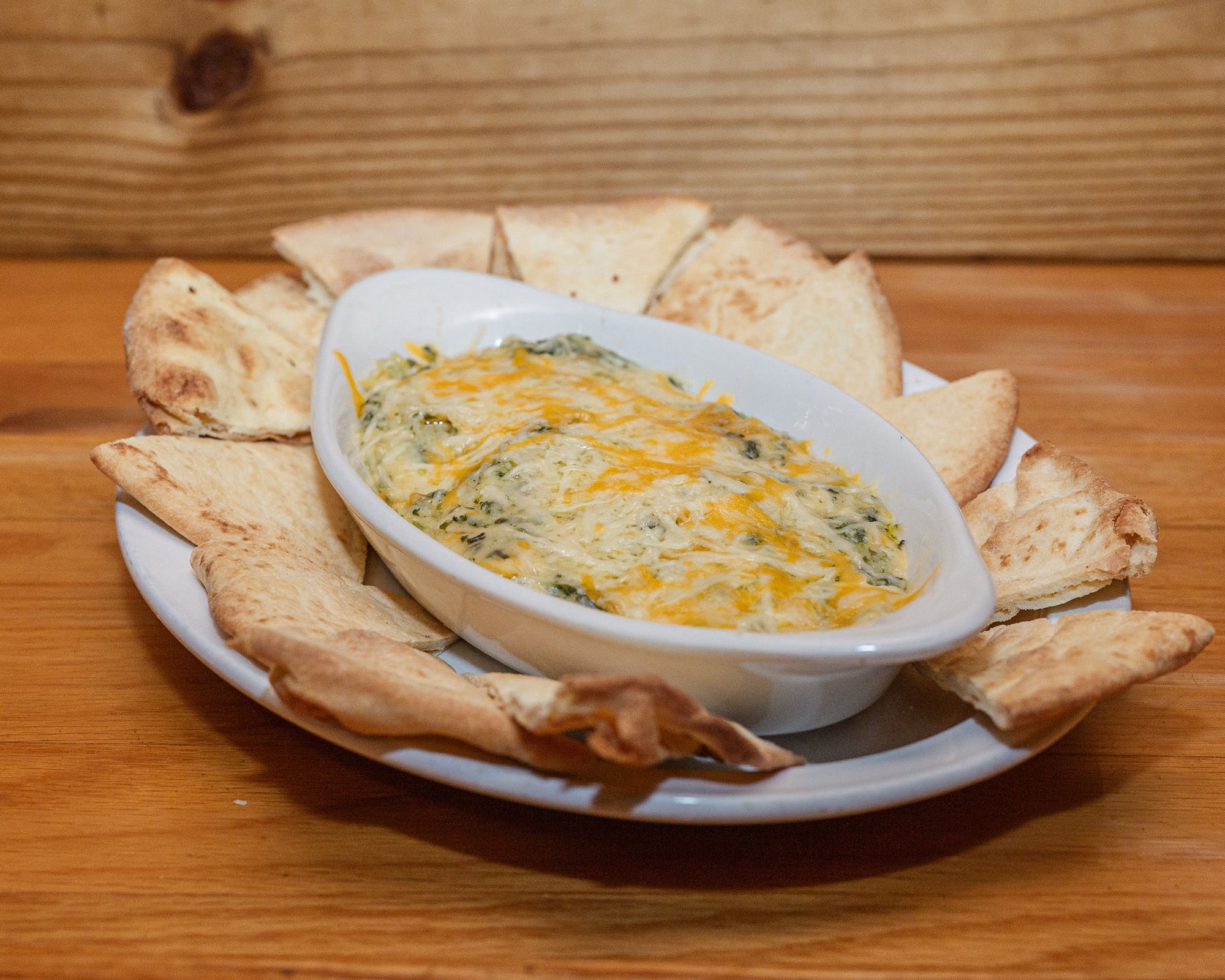 Spinach &amp; Artichoke Dip $12.95 *Vegetarian