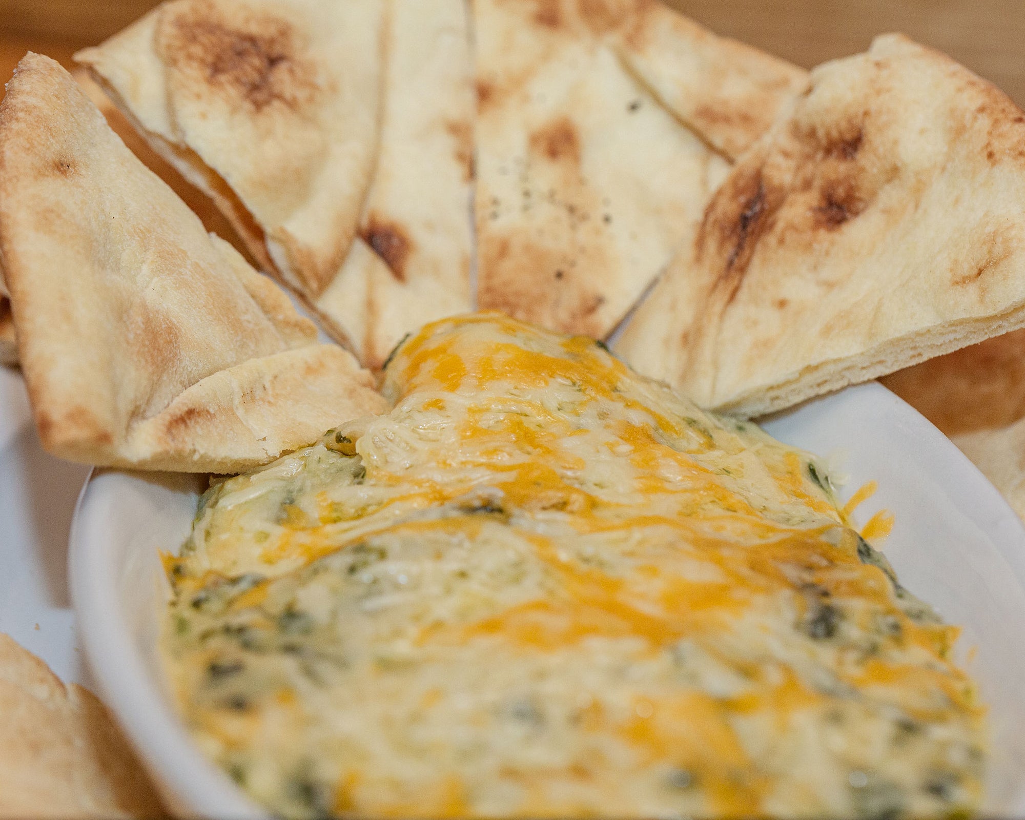 Spinach &amp; Artichoke Dip $12.95 *Vegetarian