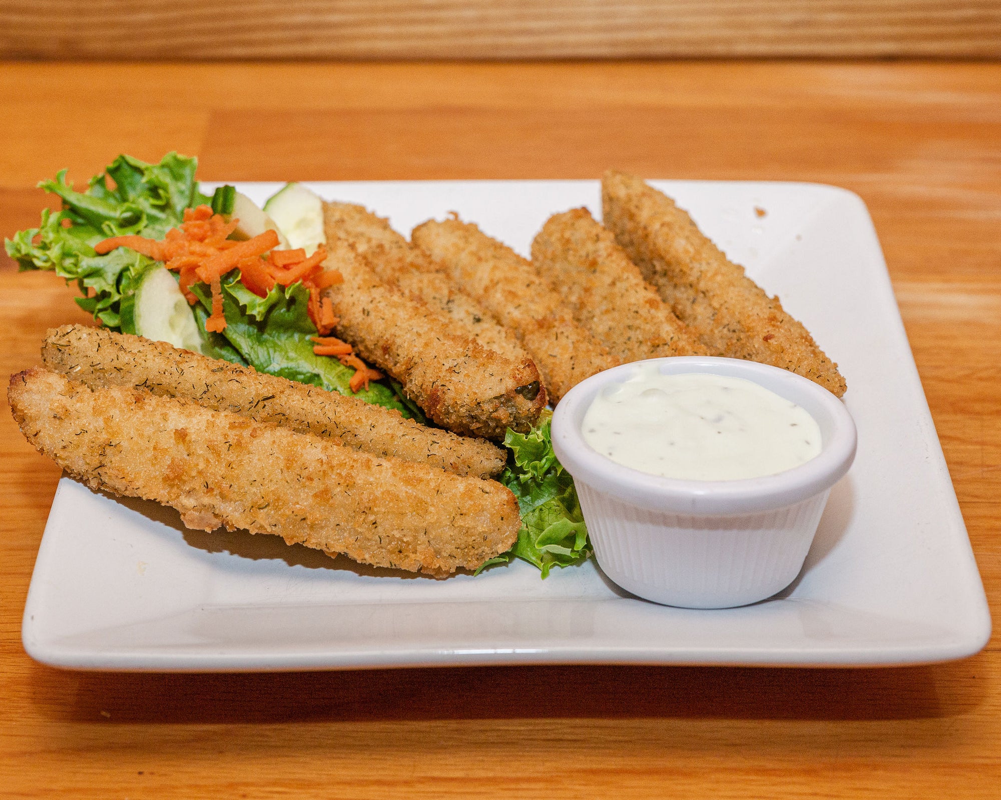 Frisco Fried Pickles $10.25 *Vegetarian
