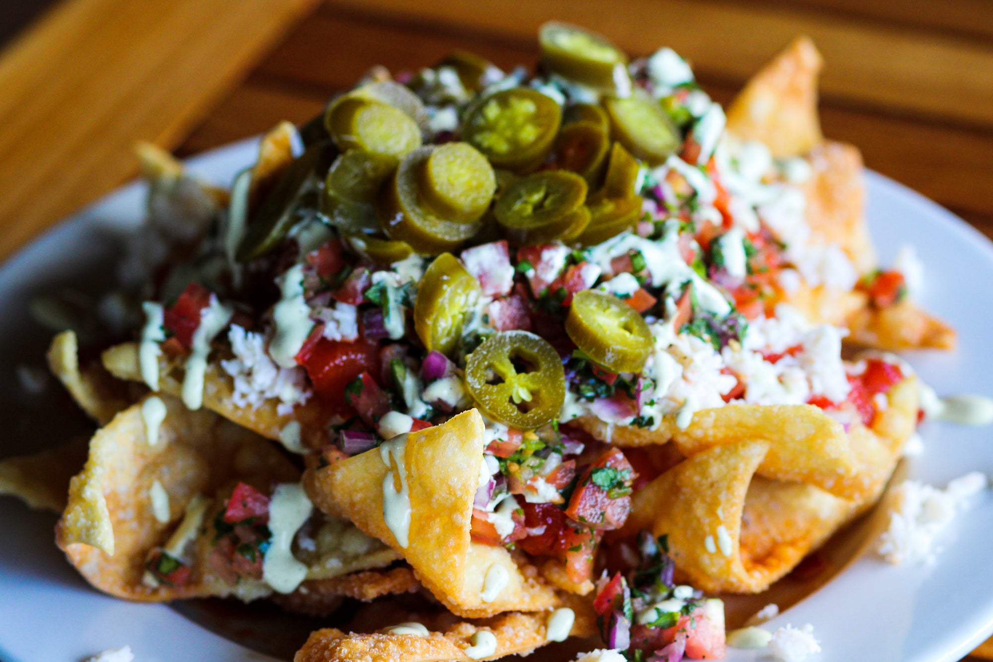 Tuna Poke Nacho $16.95 *A Pangea Fan-Favorite