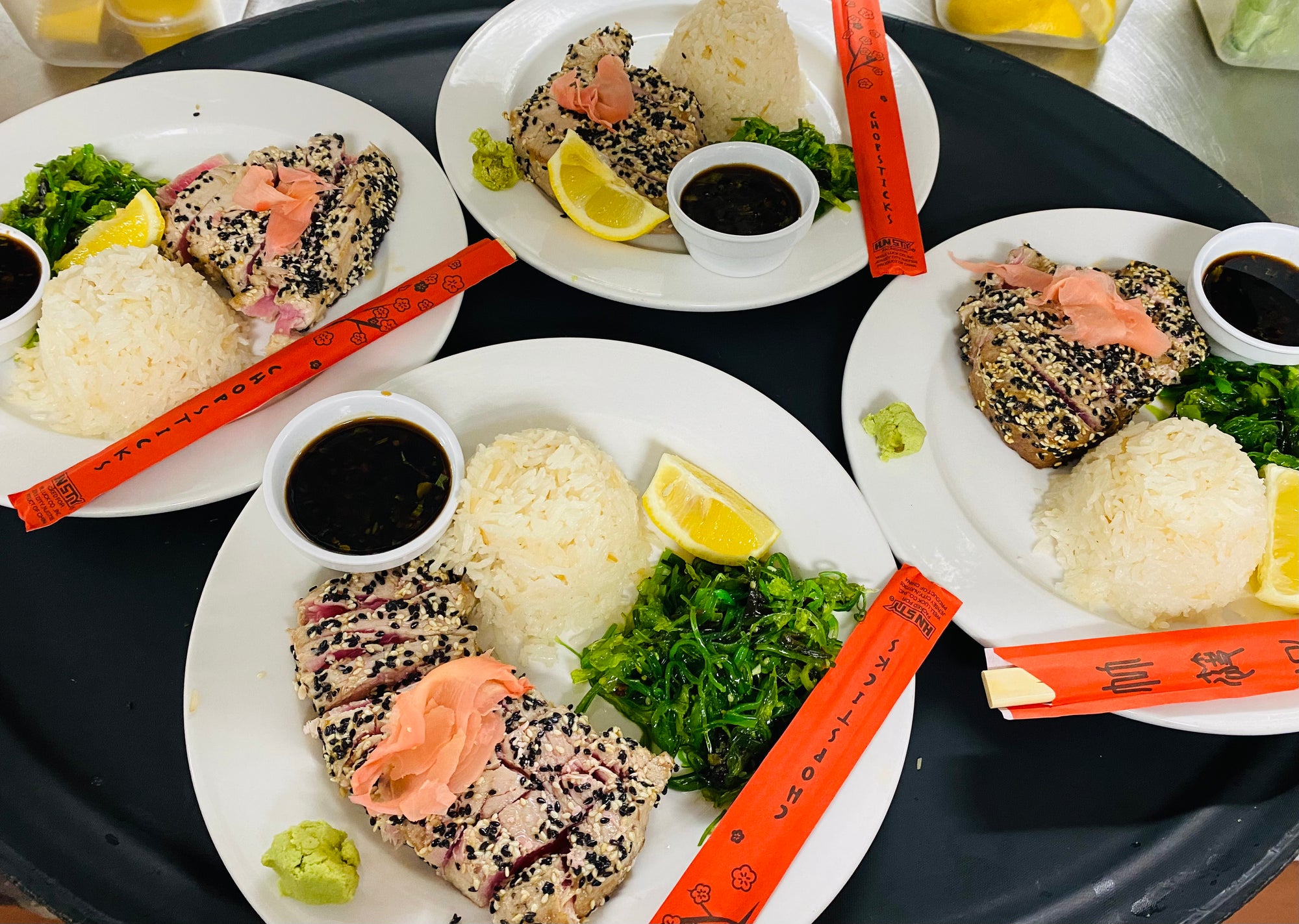 Sesame Encrusted Tuna $27.95