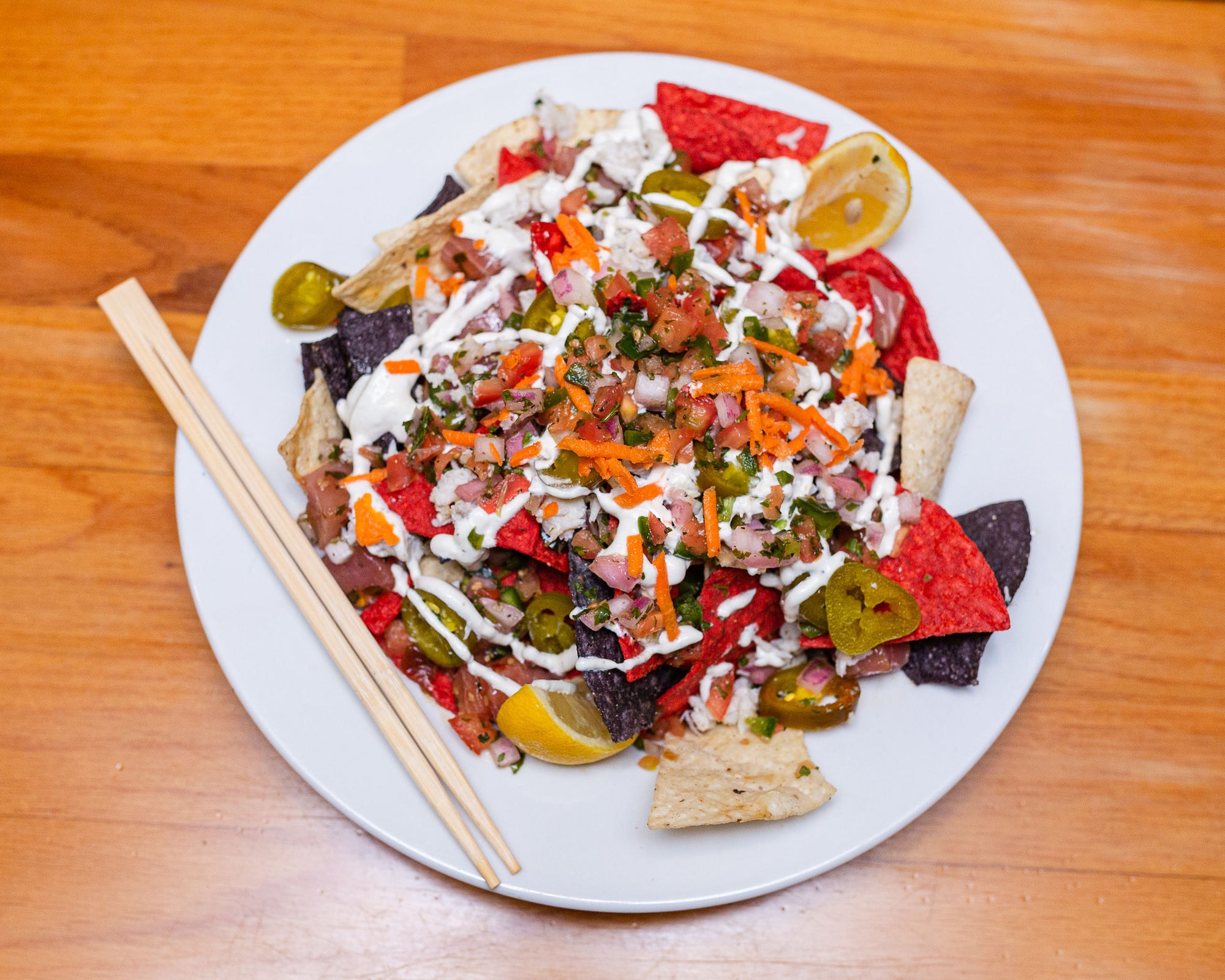 Tuna Poke Nacho $16.95 *A Pangea Fan-Favorite